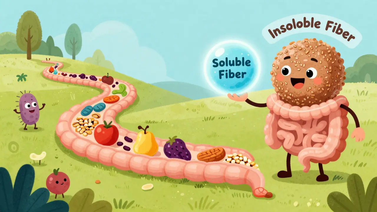 Fiber for GI Health: Soluble vs. Insoluble Choices