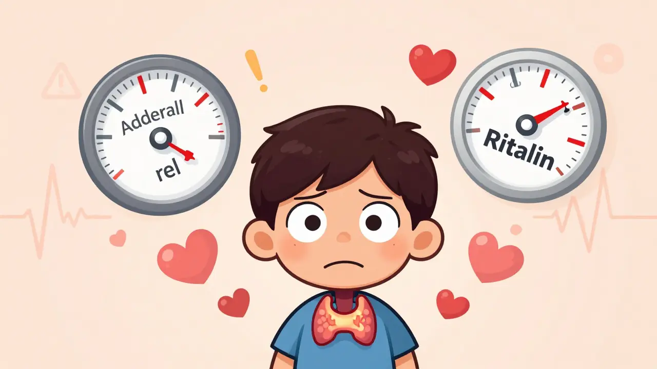 Hyperthyroidism and Stimulant Medications: Heart and Anxiety Risks