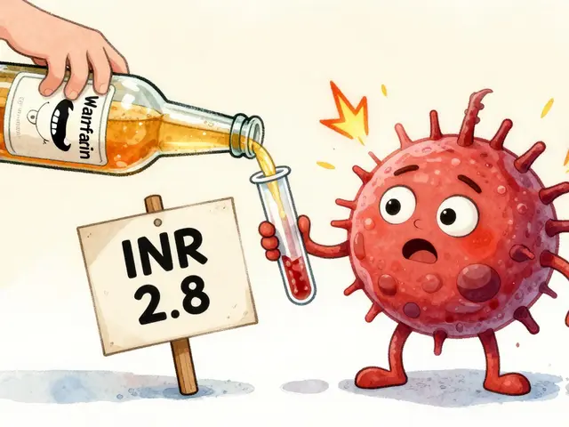Alcohol and Blood Thinners: What You Need to Know About Bleeding Risk and INR Changes