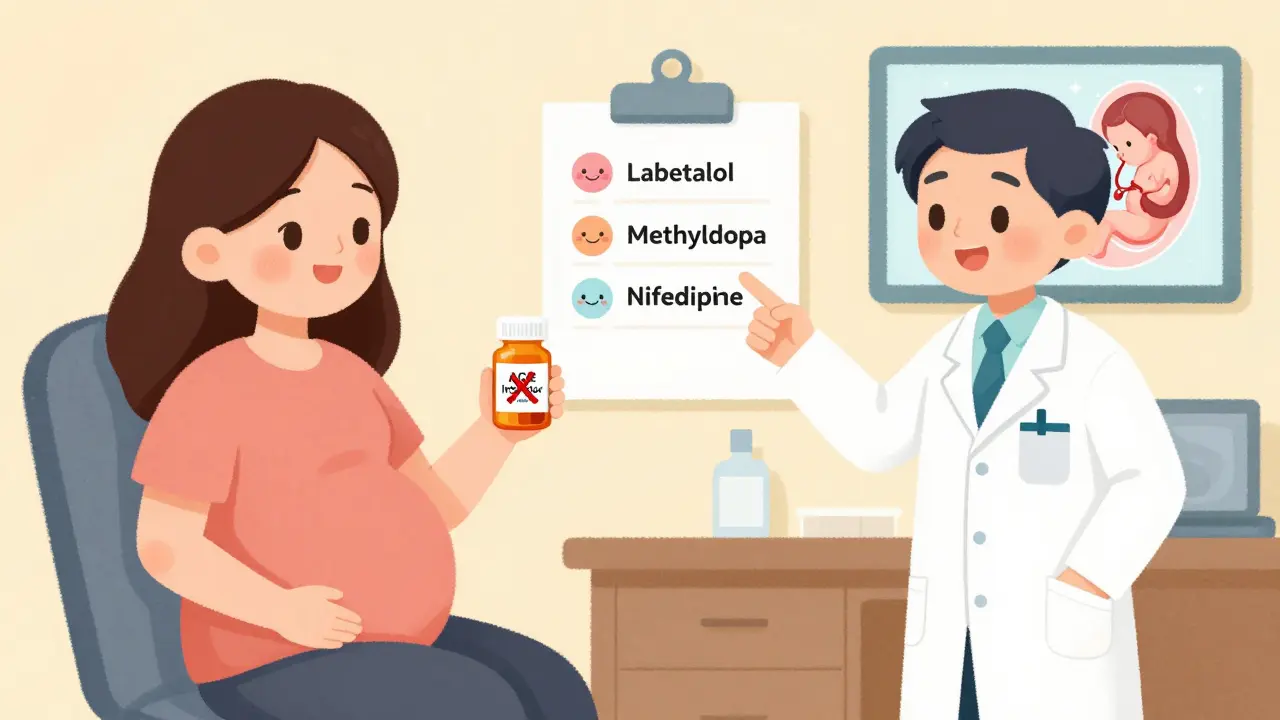 Pregnancy and ACE Inhibitors or ARBs: Fetal Risk and Safe Alternatives